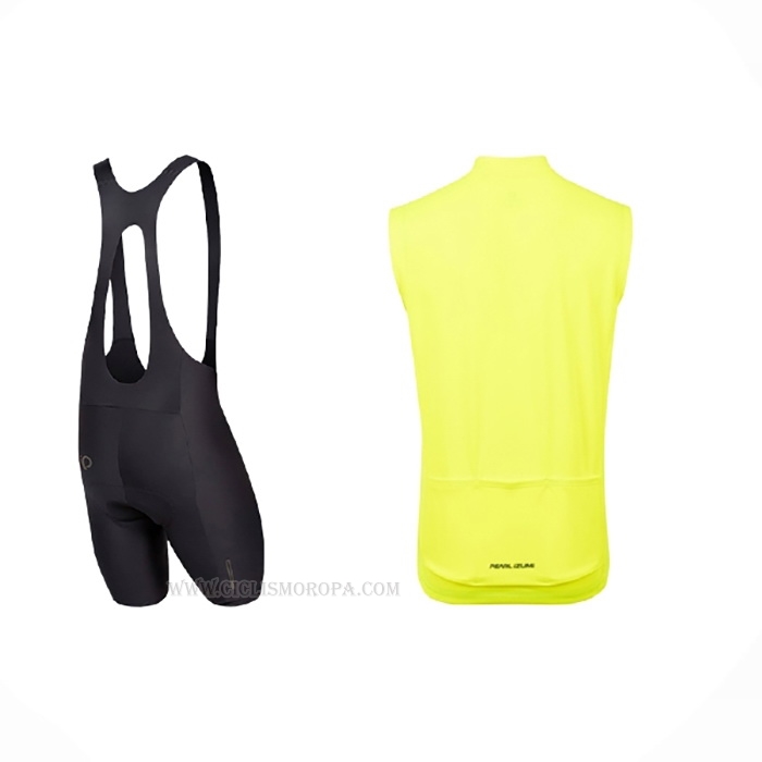 2021 Chalecos Cortavientos Pearl Izumi Amarillo Mangas Corta y Culotte Corto